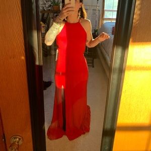 Sherri Hill Backless Dress